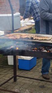 Bratwurst and "Steak"