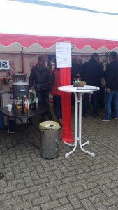 Beer and booze tent. 