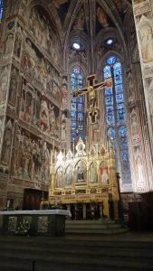 Main sanctuary of the Basilica